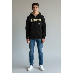 NFL Black‎ and Gold Saints Kids Hoodie